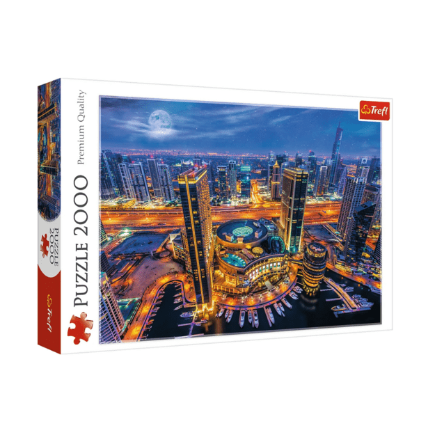 Puzzle &ndash; 2000 &ndash; Dubai Lights &ndash; Trefl 27094