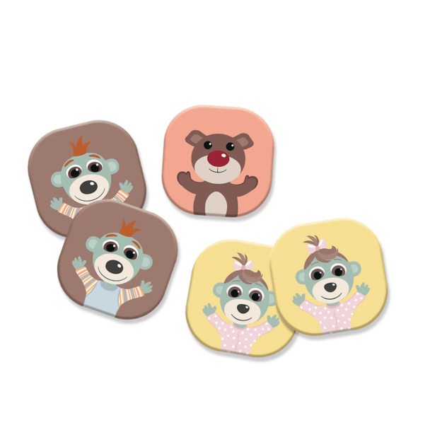 Children’s Game Memos Bobaski and Bear Trefl 02891 1