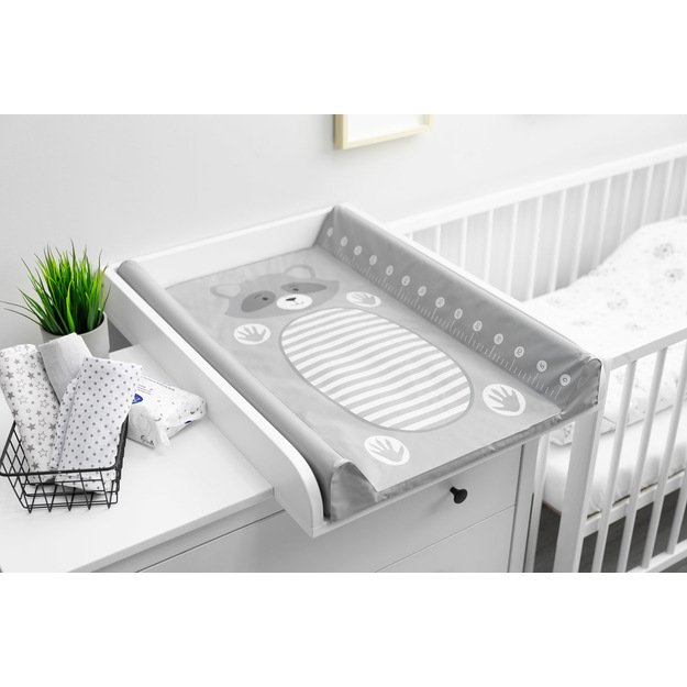 MINKŠTAS PERVYSTYMO KILIMĖLIS 70x48x9 ANIMALS GRAY 1