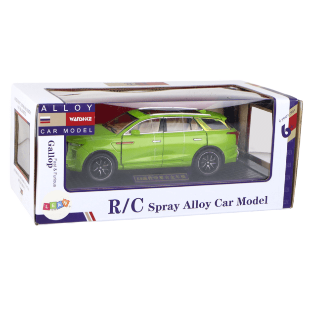 Aliuminio RC automobilio modelis 1:24 C Spalva žalia 14