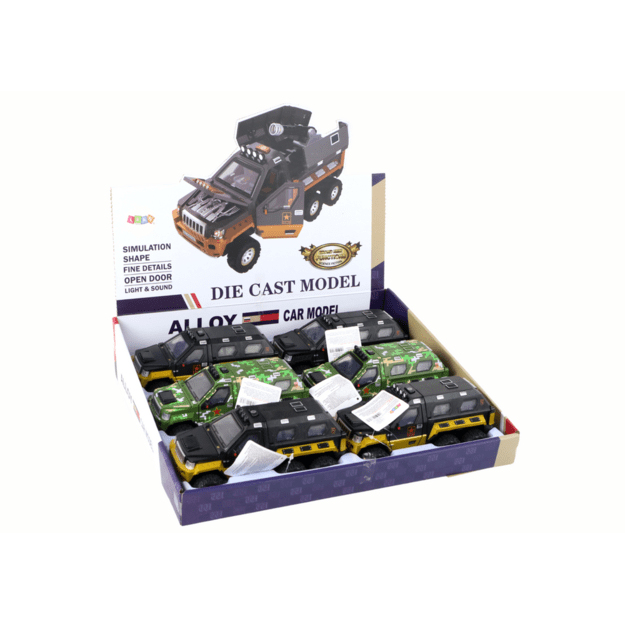 Automobilių transporto priemonė su patrankos viduje esančiais garso žibintais 3 spalvos 8