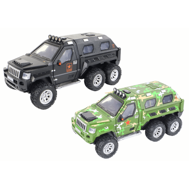 Automobilių transporto priemonė su patrankos viduje esančiais garso žibintais 3 spalvos 7