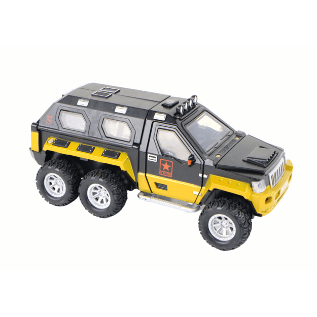 Automobilių transporto priemonė su patrankos viduje esančiais garso žibintais 3 spalvos 1