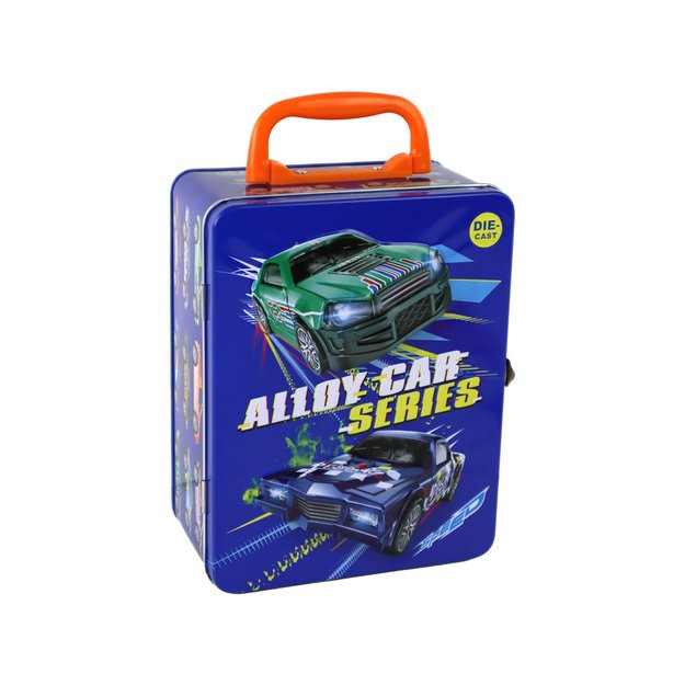 Frikcinės pavaros transporto priemonių rinkinys 12 ELE Metal 1:64 6