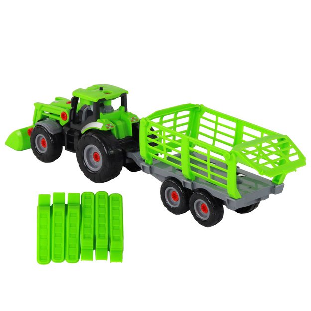 Tractor Tractor To Turn DIY With Semi Trailer Agricultural Machine Screwdriver