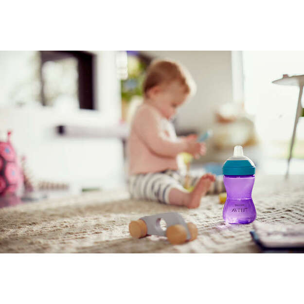 PHILIPS AVENT MY GRIPPY PUODELIS SU ANTGALIU, 300 ML, 9 MĖN.+ 6