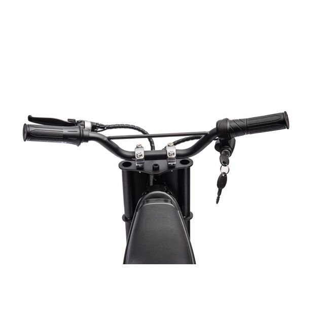 A9901 Juodos spalvos akumuliatorinis dviratis 