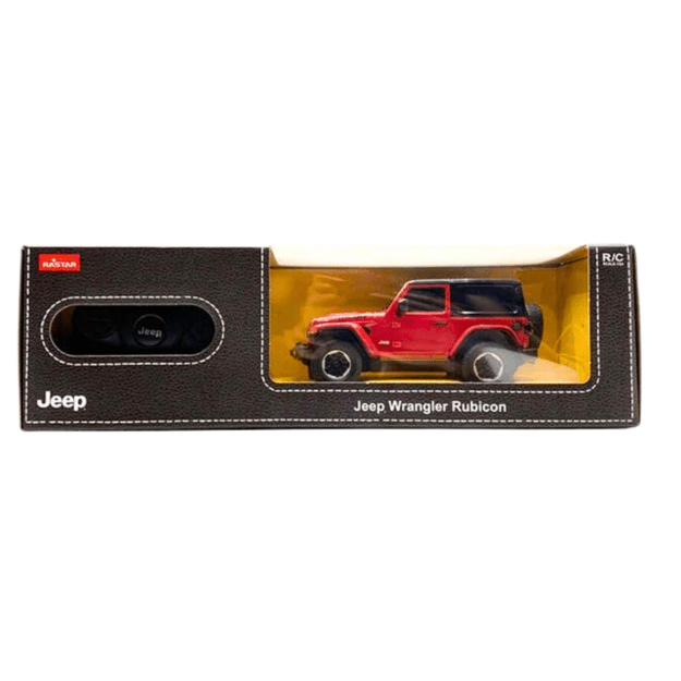 Car R/C 1:24 Remote Controlled JEEP Wrangler JL Rubicon Red