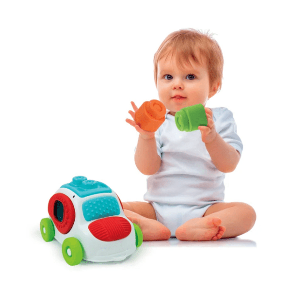 Sensory Car With Clementoni Blocks 17315