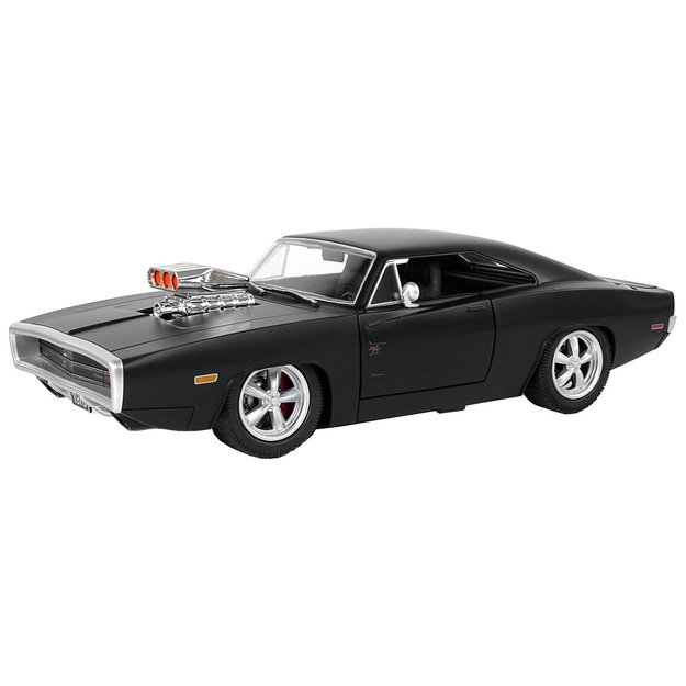 Car R/C Dodge Charger 1:16 Rastar Black 5