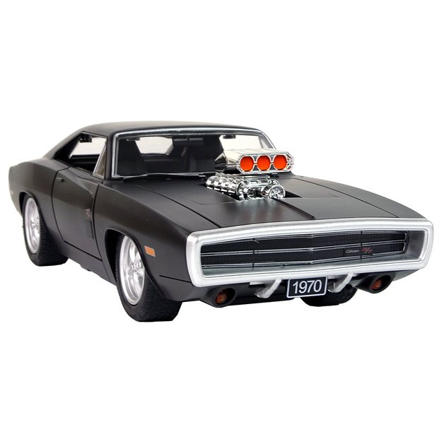 Car R/C Dodge Charger 1:16 Rastar Black 7