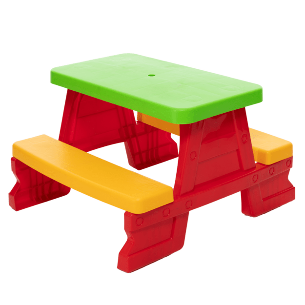 Dorex Children s Garden Table and Bench Set Red