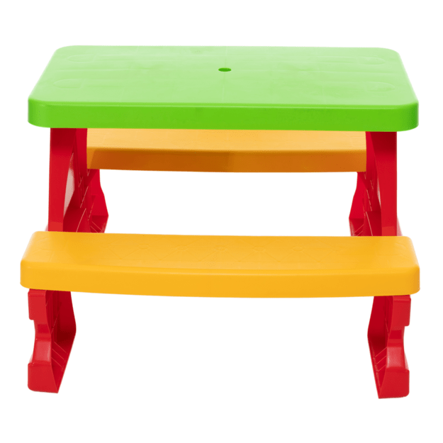 Dorex Children s Garden Table and Bench Set Red