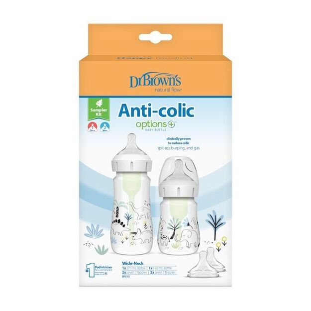 WB02640 WIDE NECK STARTER PACK 1+1 1