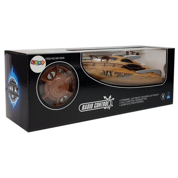 Powerboat R/C 27Mh Remote Steering Remote Control Range 40 m