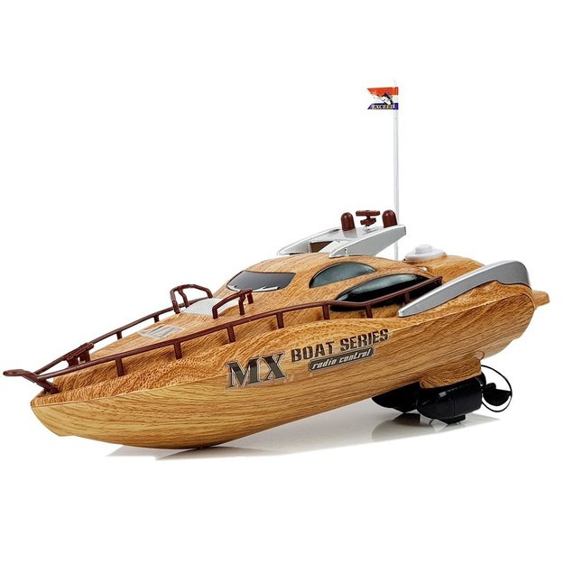 Powerboat R/C 27Mh Remote Steering Remote Control Range 40 m