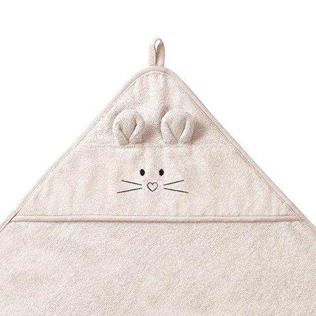 1553/05 BAMBOO BATH COVER 100 X 100 LIGHT BEIGE 1