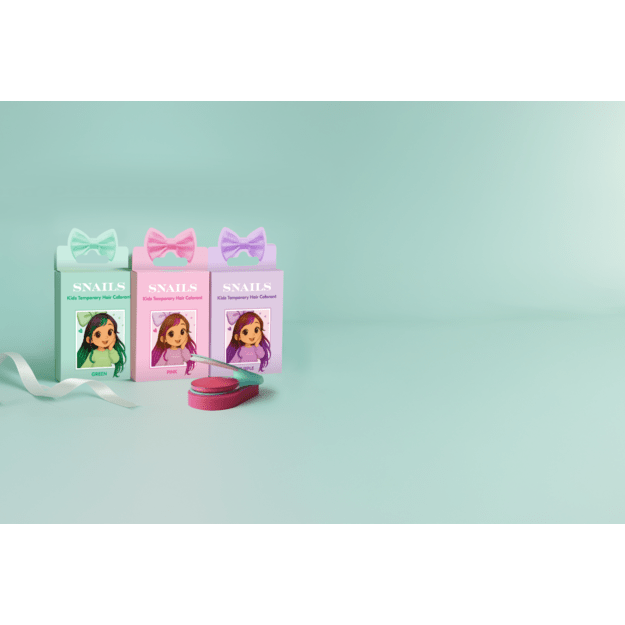 Snails hair chalk, purple 1