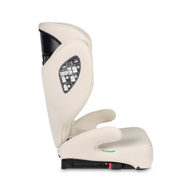 CAR SEAT BREEZY FIX BEIGE (100-150cm) 7