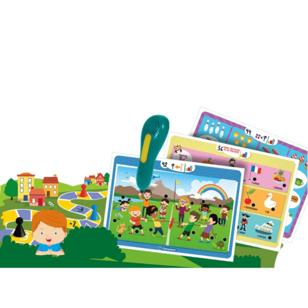 Talking Pen 1000 Questions Learn & Have Fun Polish Language Clementoni 50653 1