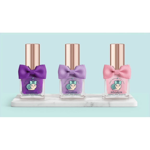Snails washable nail polish, Wild Tulip 1