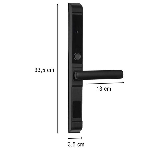 Durų rankenos elektroninis užrakto kodas pir&scaron;tų atspaudų kortelė 10