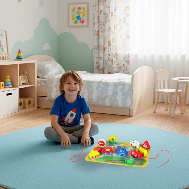 Mediniai blokai, skirti lentų lentų automobilių transporto priemonių sriegimui 9