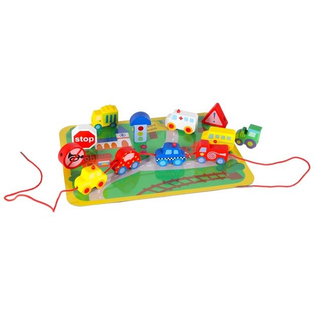 Mediniai blokai, skirti lentų lentų automobilių transporto priemonių sriegimui 1