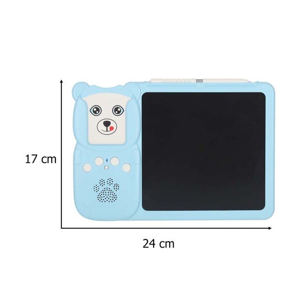 Anglų kalbos žodyno mokymosi kortelių skaitymo kortelė flipchart blue 13