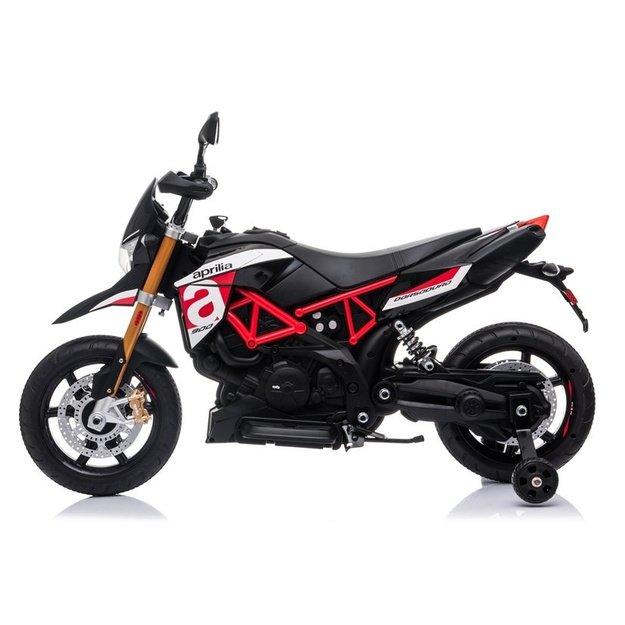 Aprilia A007 Electric Ride On Motorbike Black & Red 2