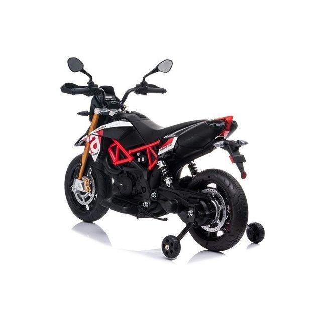 Aprilia A007 Electric Ride On Motorbike Black & Red 3