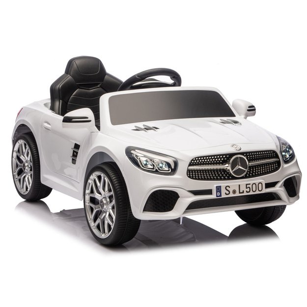S506 Battery Operated Car White Mercedes SL500