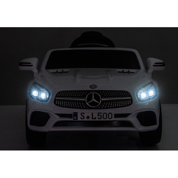S506 Battery Operated Car White Mercedes SL500 9