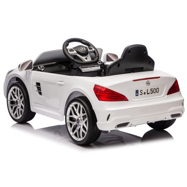 S506 Battery Operated Car White Mercedes SL500 4