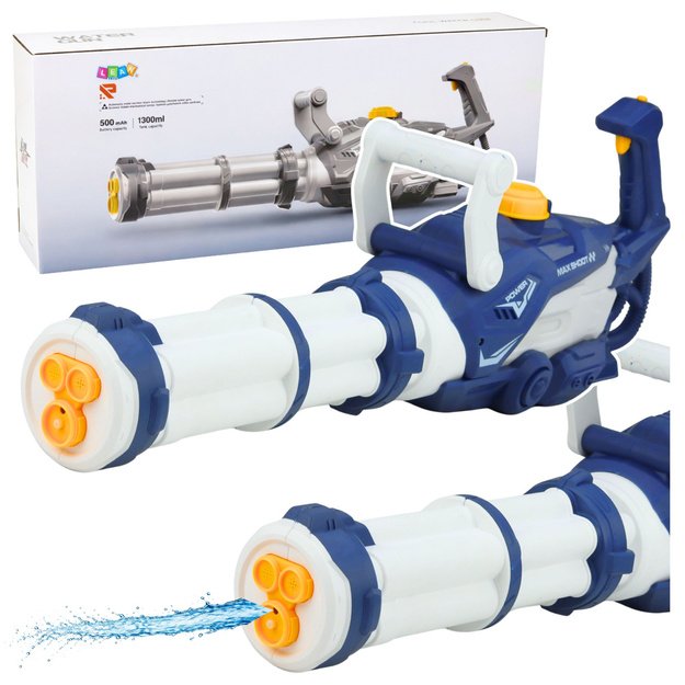 Elektrinis vandens šautuvas su automatiniu vandens įsiurbimu 1300 ml