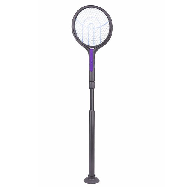  2 in 1 elektrinė vabzdžių raketė ir uodų lempa su baterija 3