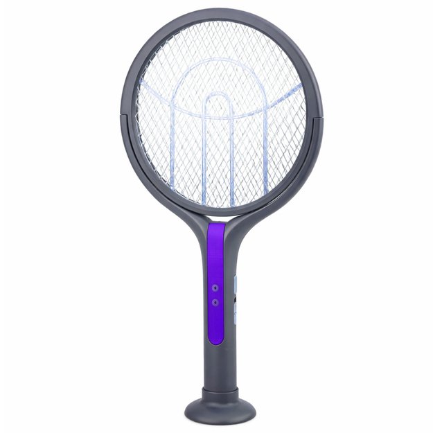  2 in 1 elektrinė vabzdžių raketė ir uodų lempa su baterija 5