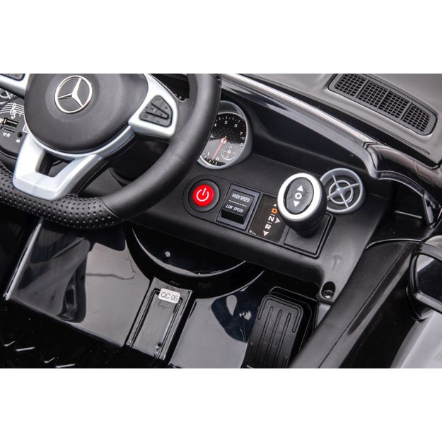 Electric Ride On Car Mercedes SLC 300 White 7