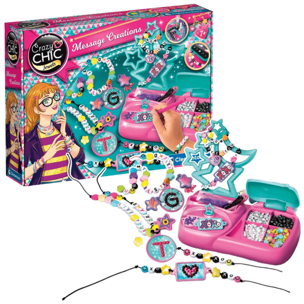 Crazy Chic Letter Jewelry Workshop Clementoni 18772