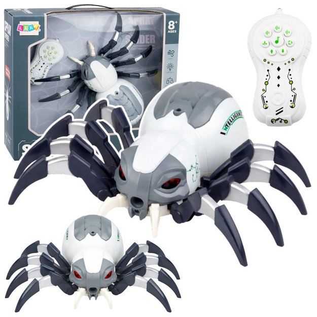 DIDELIS NUOTOLINIO VALDYMO VORO ROBOTAS SU DŪMAIS, ŠVIESOMIS IR GARSU