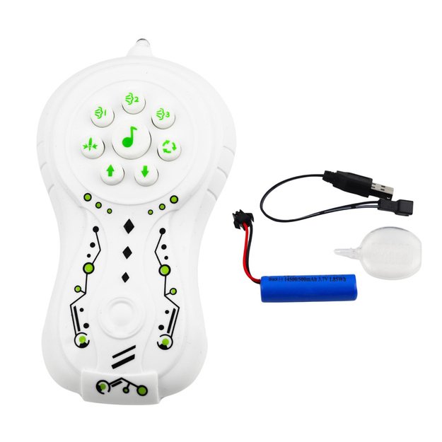 DIDELIS NUOTOLINIO VALDYMO VORO ROBOTAS SU DŪMAIS, ŠVIESOMIS IR GARSU 6