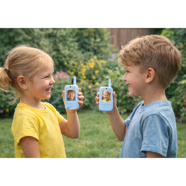 VAIKAMS SKIRTI IŠĖJIMO BŪDAI SU VAIZDO SKAMBUČIAIS ​​IR ŽINUTĖMIS, Mėlyna 3