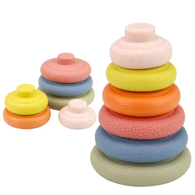 Set of Soft Sensory Toys Balls Pyramid Blocks 18 pcs. 4