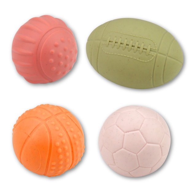 Set of Soft Sensory Toys Balls Pyramid Blocks 18 pcs. 5