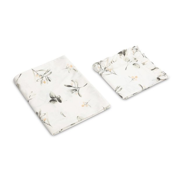 DVIEJŲ ELEMENTŲ PATALYNĖ ALYVUOGIŲ SPALVOS 100X135 CM 3