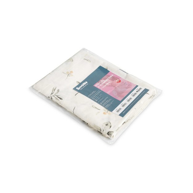 DVIEJŲ ELEMENTŲ PATALYNĖ ALYVUOGIŲ SPALVOS 100X135 CM 2