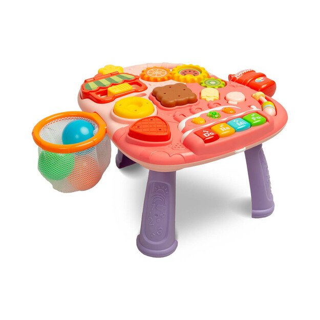 MULTIFUNCTIONAL WALKER TOY 5IN1 PINK