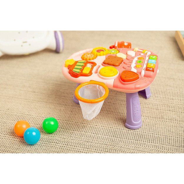 MULTIFUNCTIONAL WALKER TOY 5IN1 PINK
