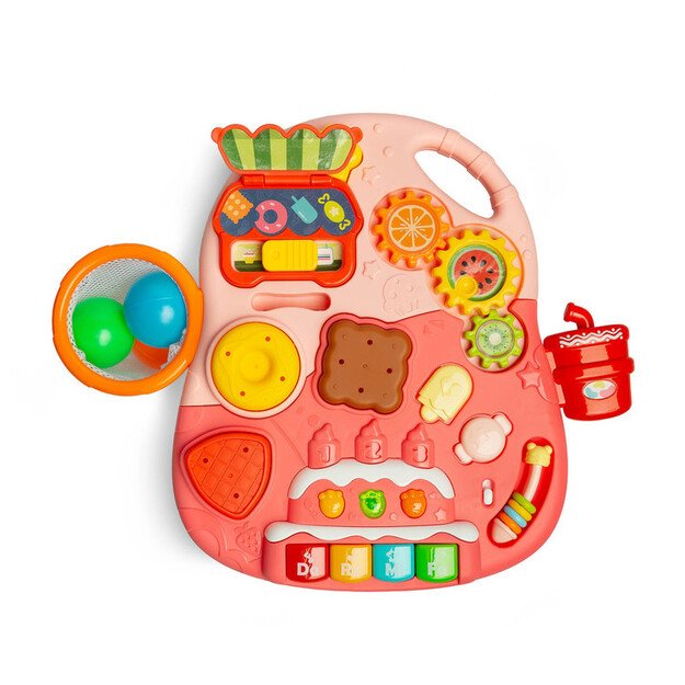 MULTIFUNCTIONAL WALKER TOY 5IN1 PINK
