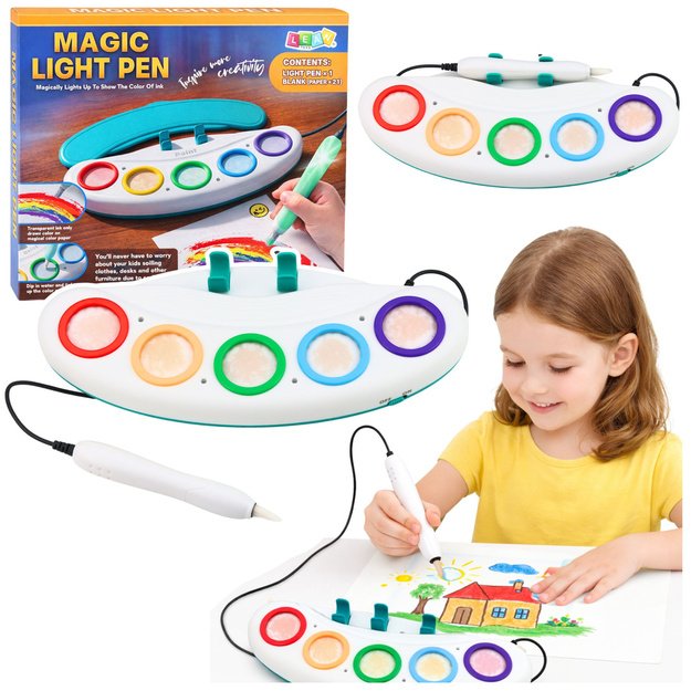 Creative Magic Light Pen Painting Set for Kids
